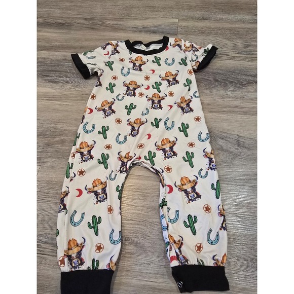 Handmade Other - Cow print romper